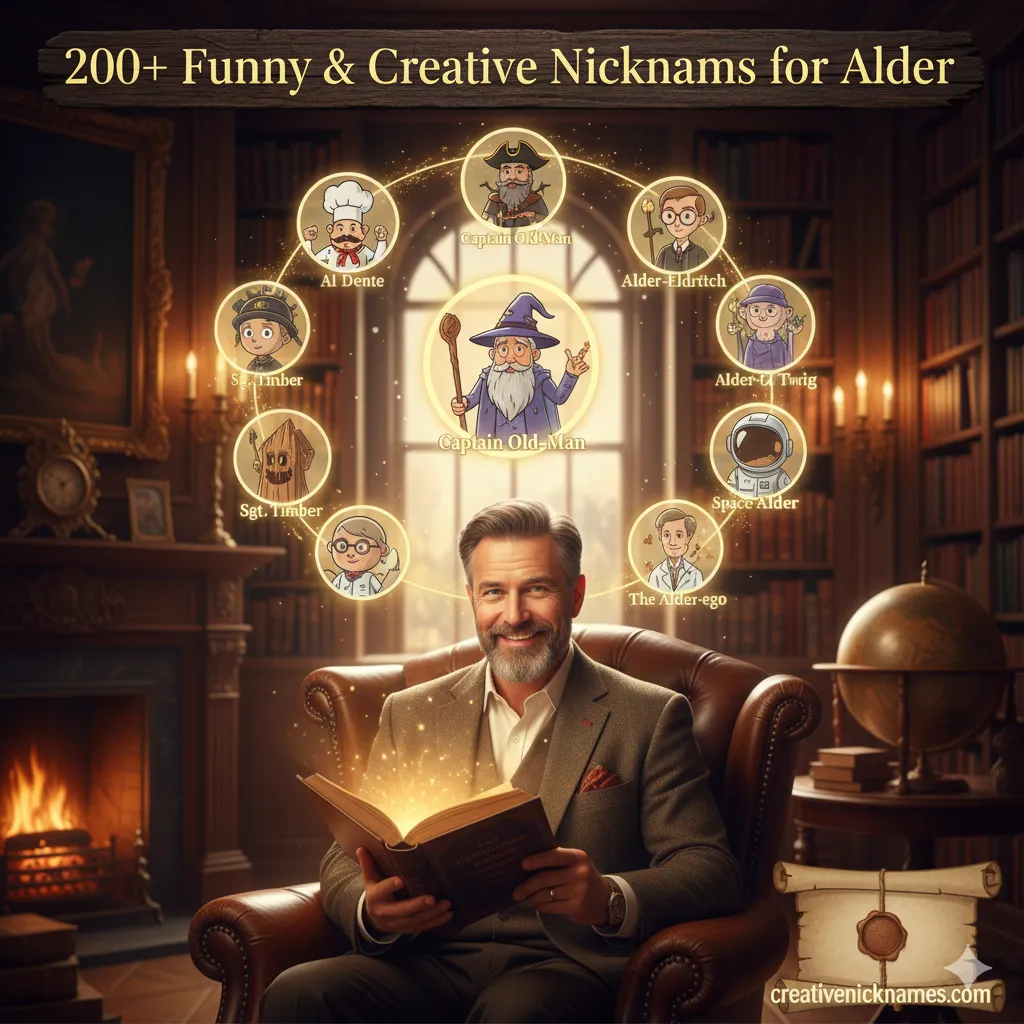 Nicknames for Alder