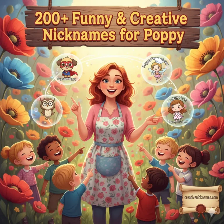 Nicknames for Poppy