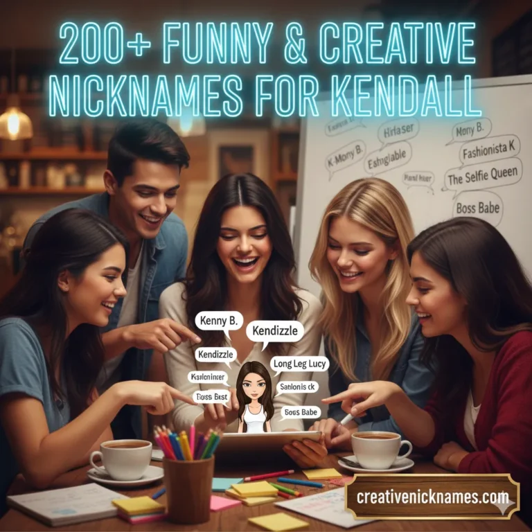 Nicknames for Kendall