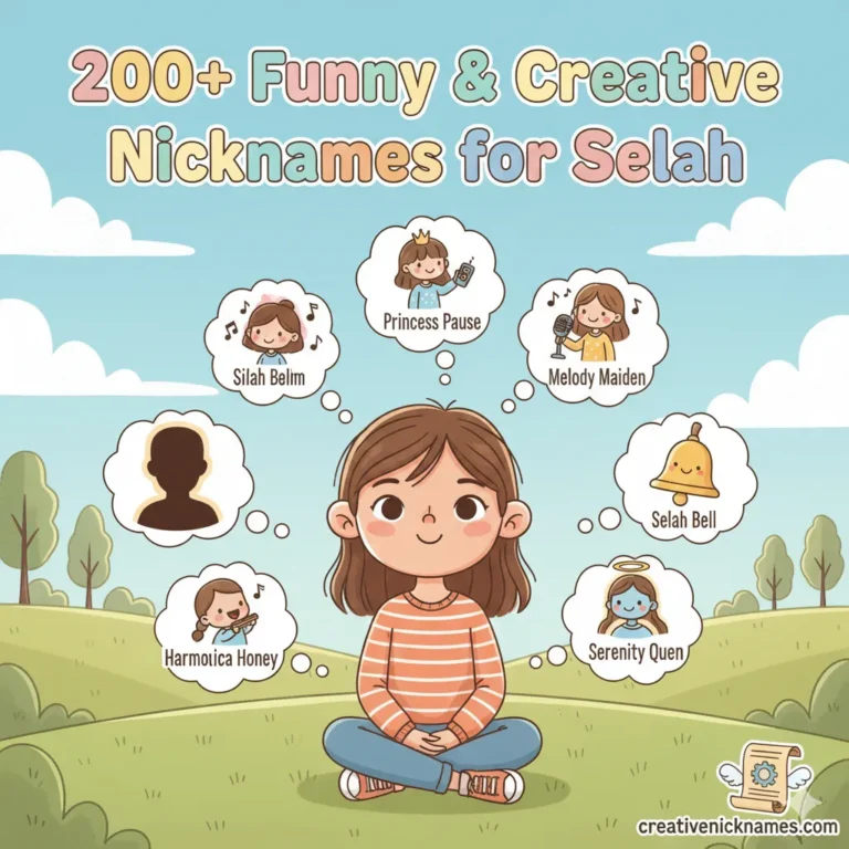 Nicknames for Selah
