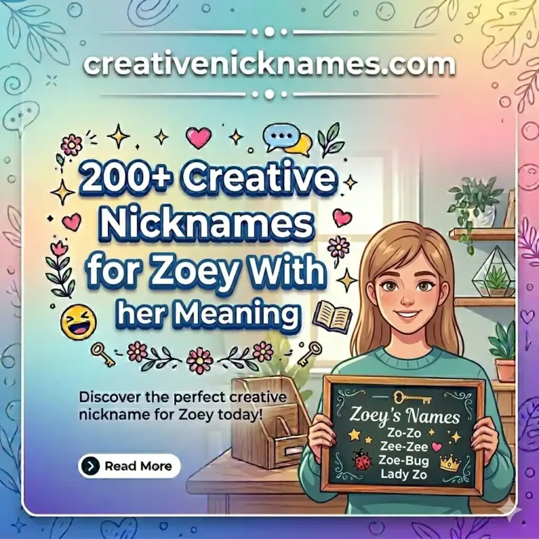 Nicknames for Zoey