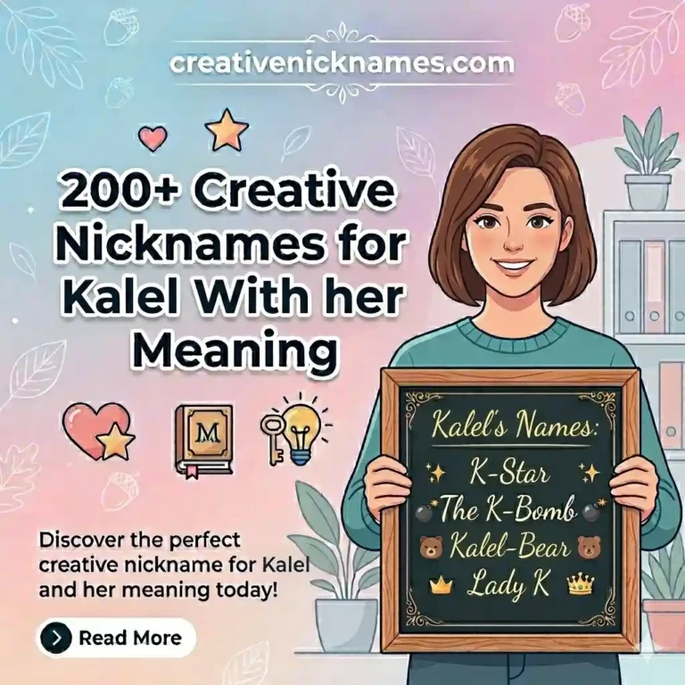 Nicknames for Kalel