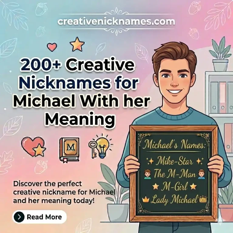 Nicknames for Michael