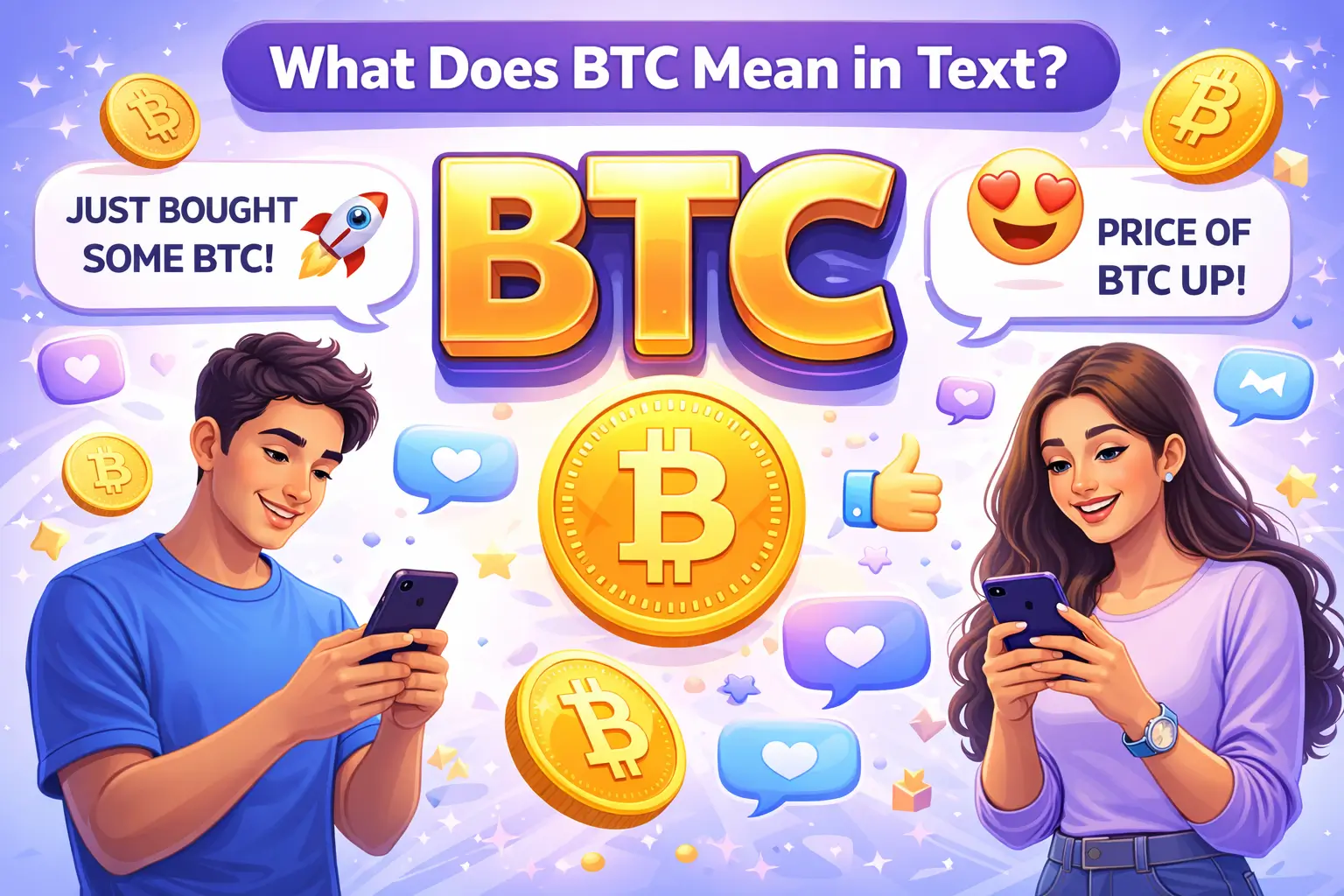 Btc meaning in text