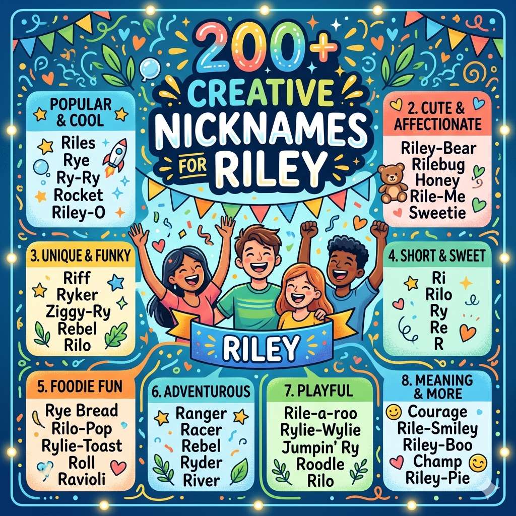 Nicknames for Riley