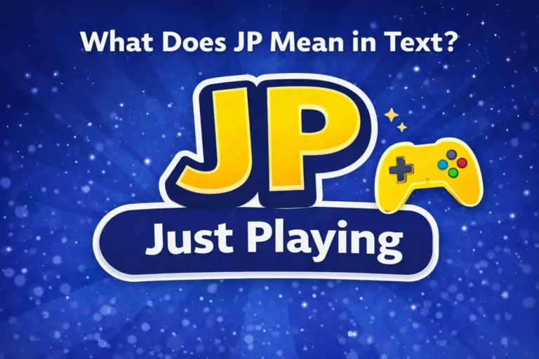 What Does JP Mean in Text