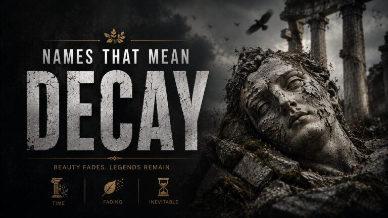 Names That Mean Decay