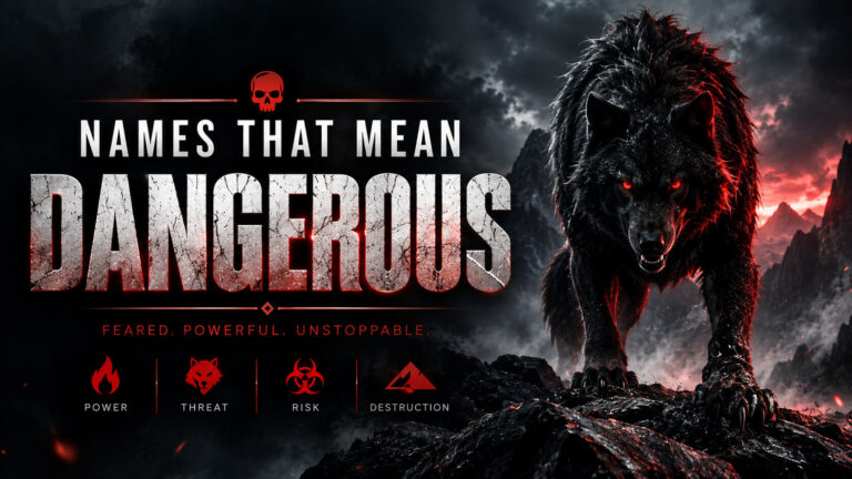Names That Mean Dangerous
