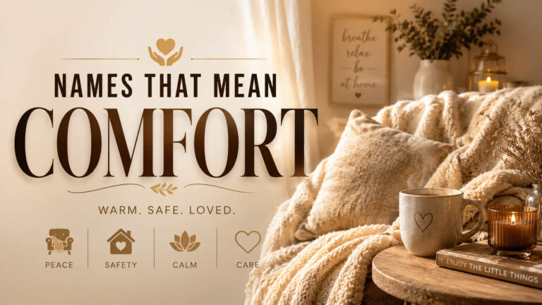 Names That Mean Comfort