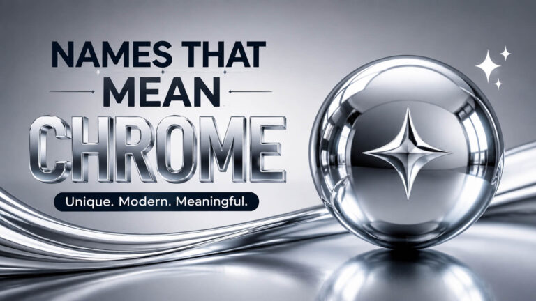 Names That Mean Chrome