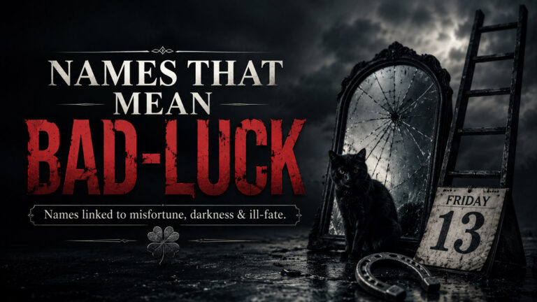 Names That Mean Bad-Luck