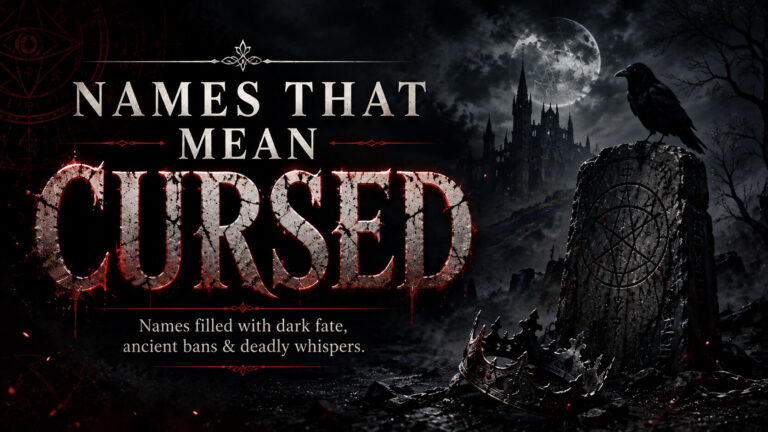 Names That Mean Cursed