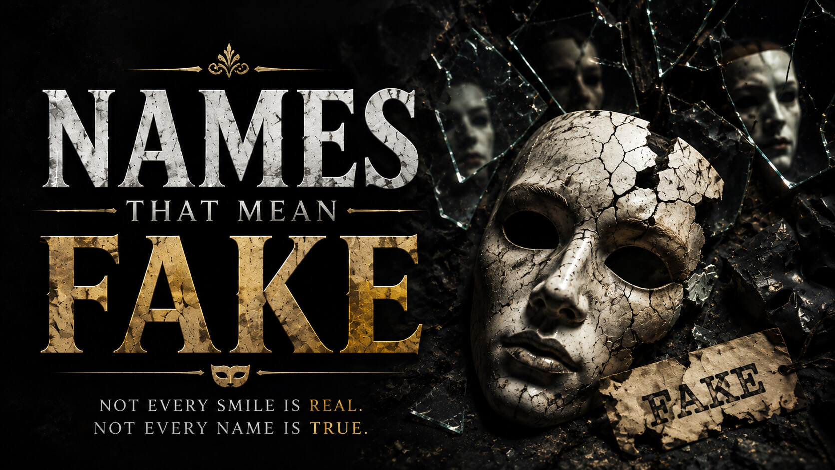 Names That Mean Fake