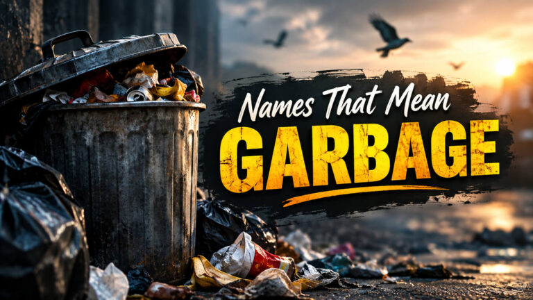 Names That Mean Garbage