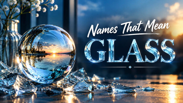 Names That Mean Glass