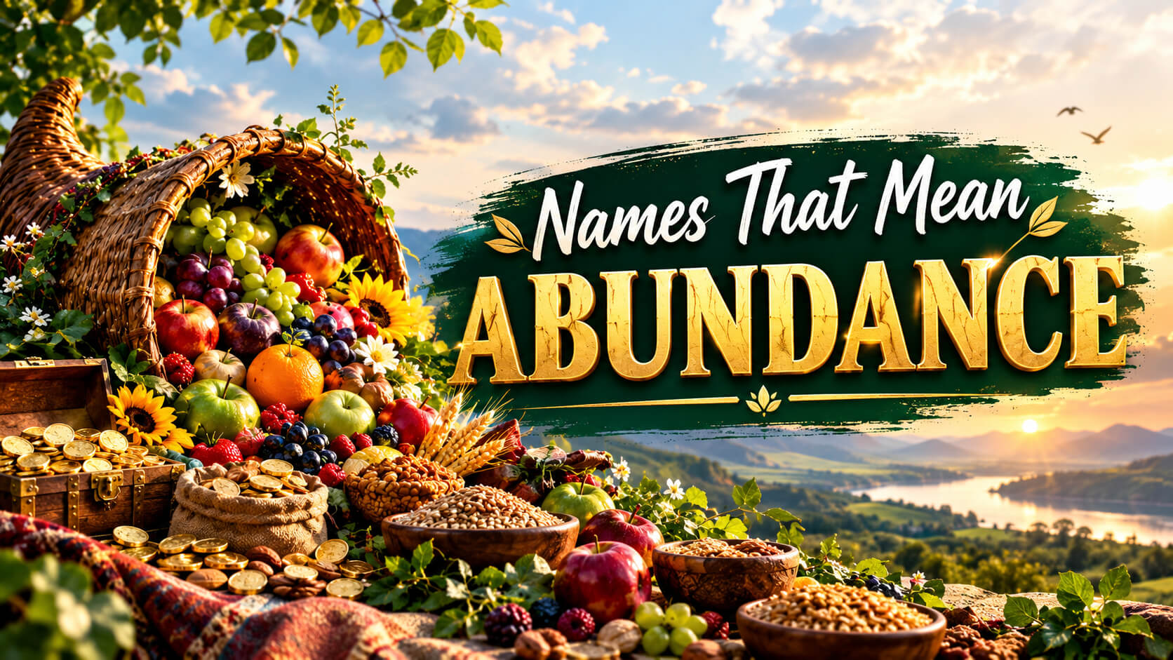Names That Mean Abundance