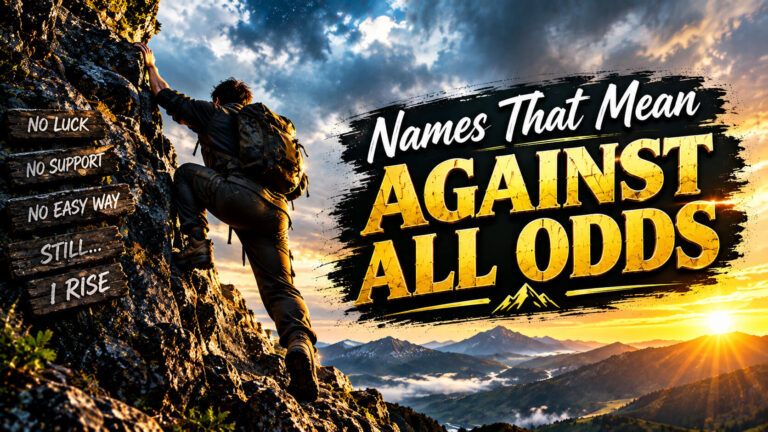 Names That Mean Against All Odds