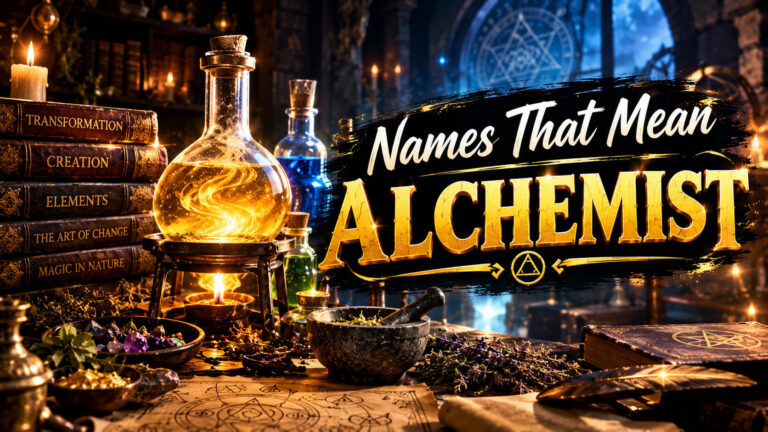Names That Mean Alchemist