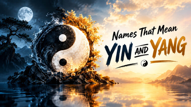 Names That Mean Yin And Yang