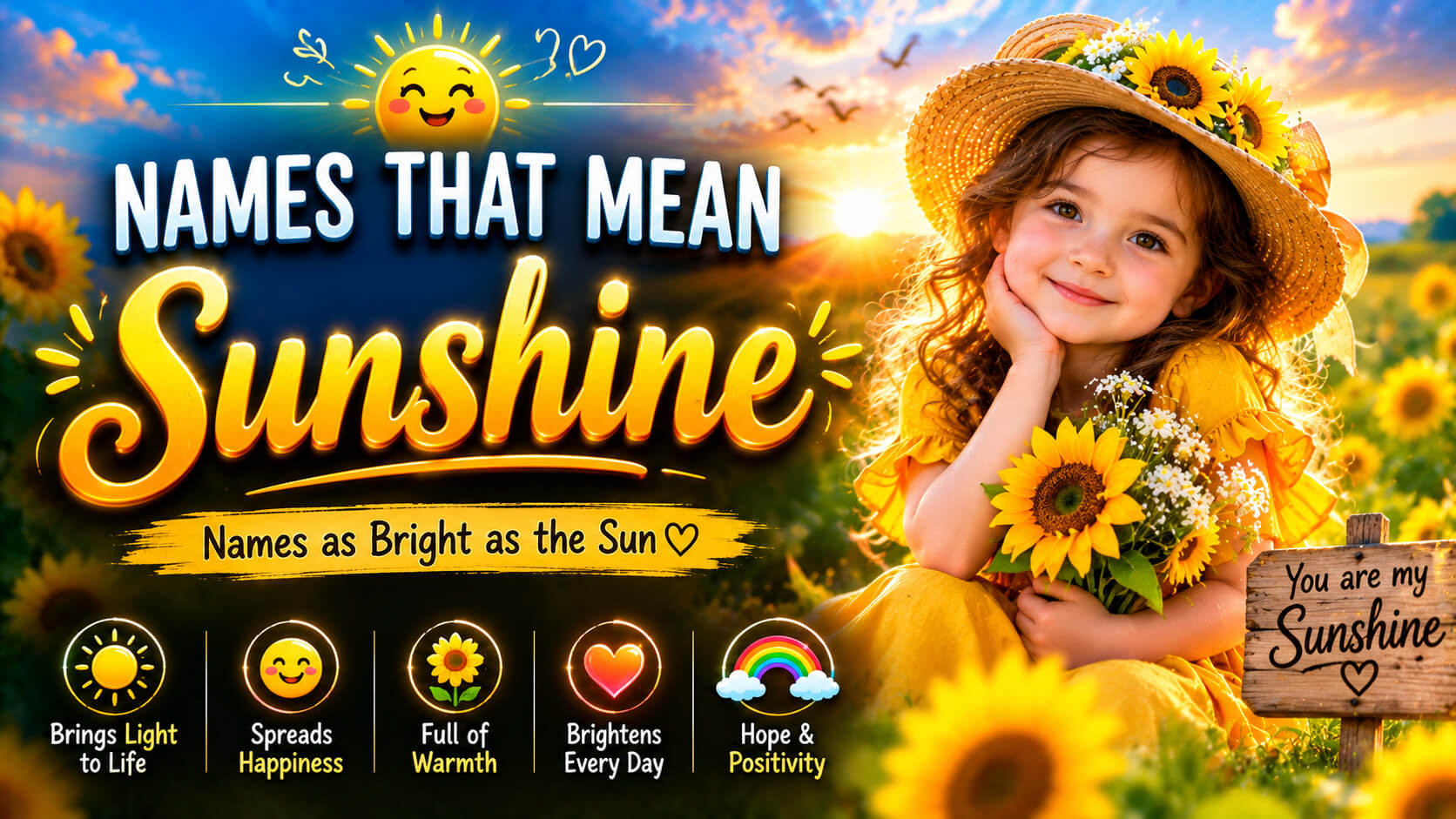 Names That Mean Sunshine