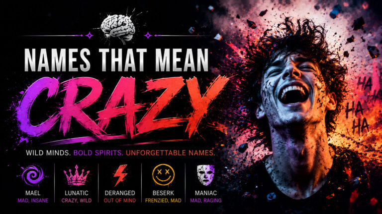 Names That Mean Crazy