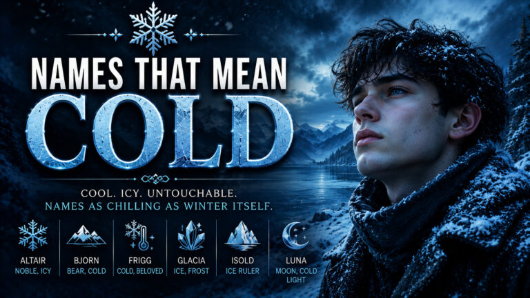 Names That Mean Cold