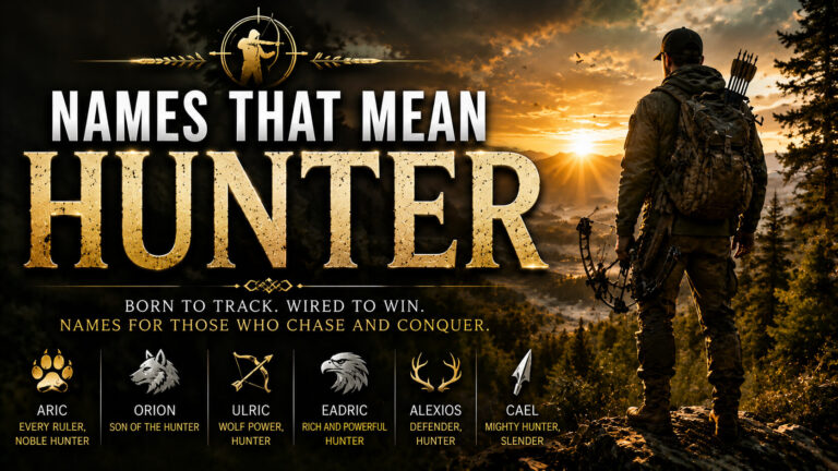 Names That Mean Hunter