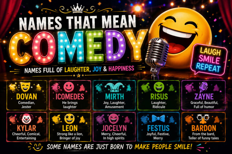 Names That Mean Comedy