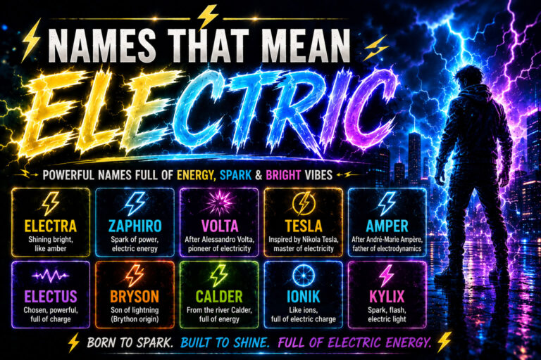 Names That Mean Electric