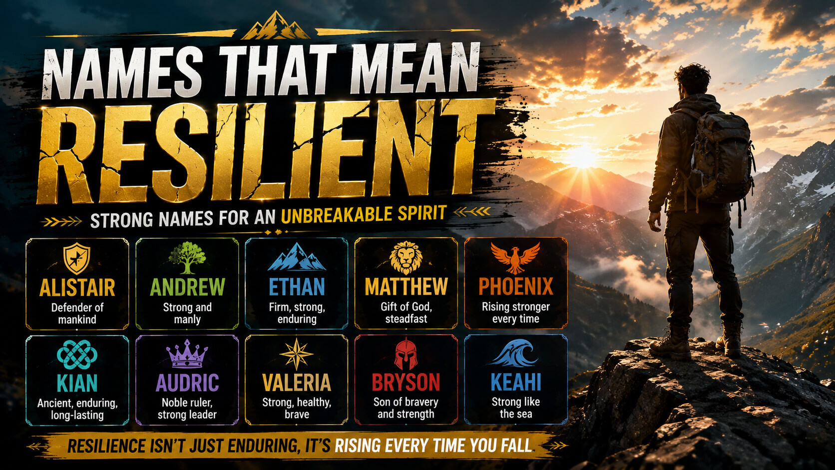 Names That Mean Resilient