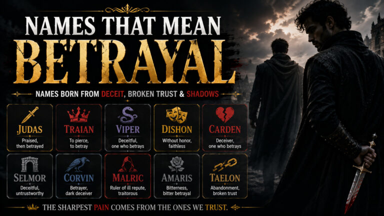 Names That Mean Betrayal