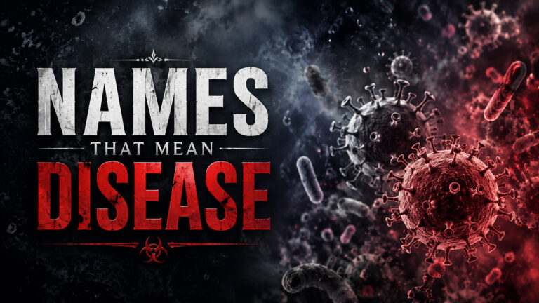 Names That Mean Disease