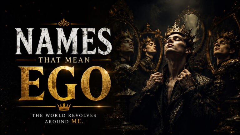 Names That Mean Ego