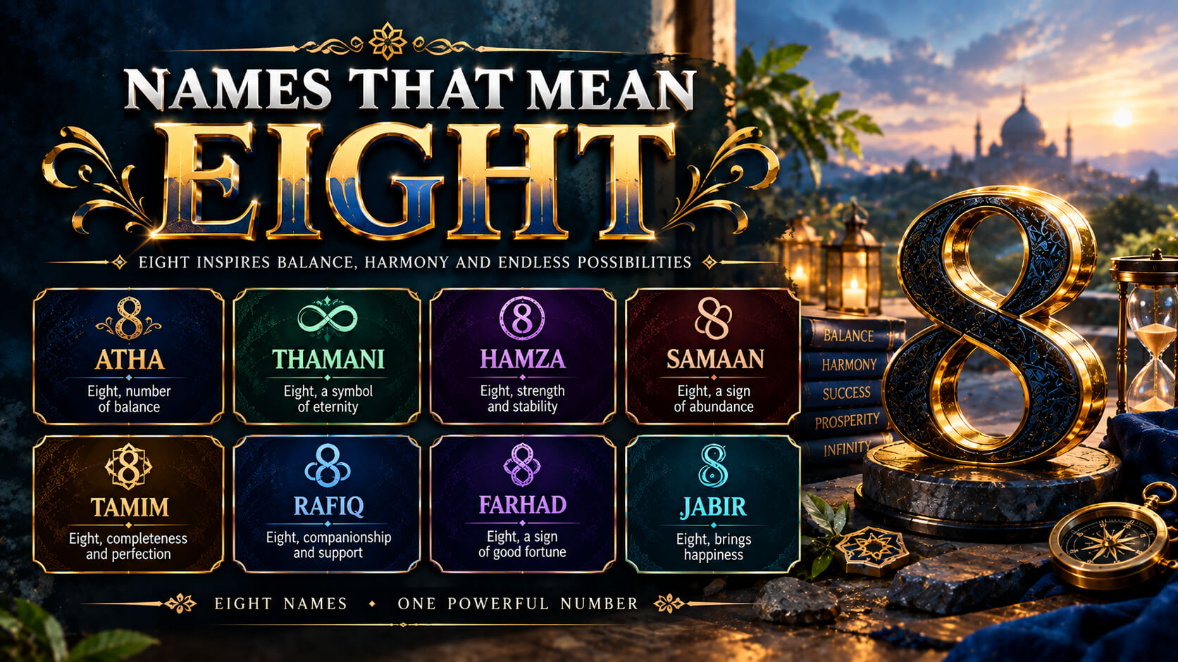 Names That Mean Eight