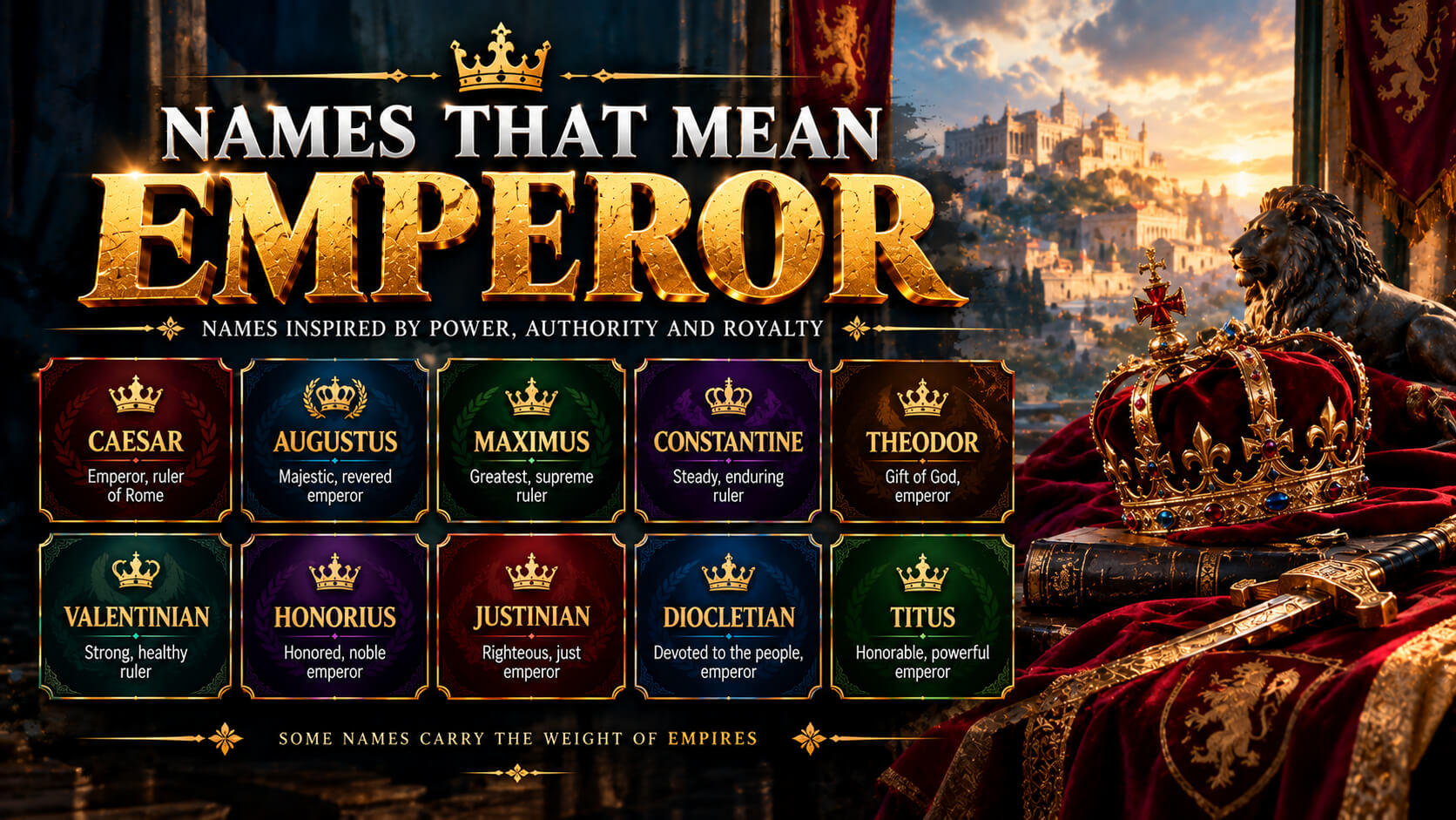 Names That Mean Emperor