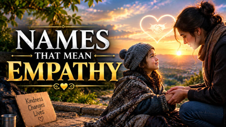 Names That Mean Empathy